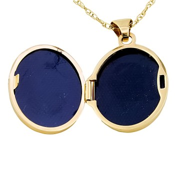 9ct gold 1.8g 20 inch Locket with chain